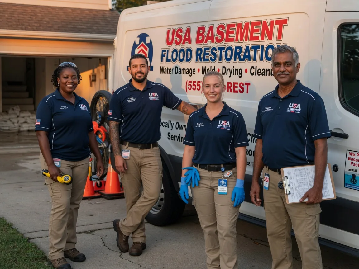 Basement Flood Cleanup company in Hyampom, CA